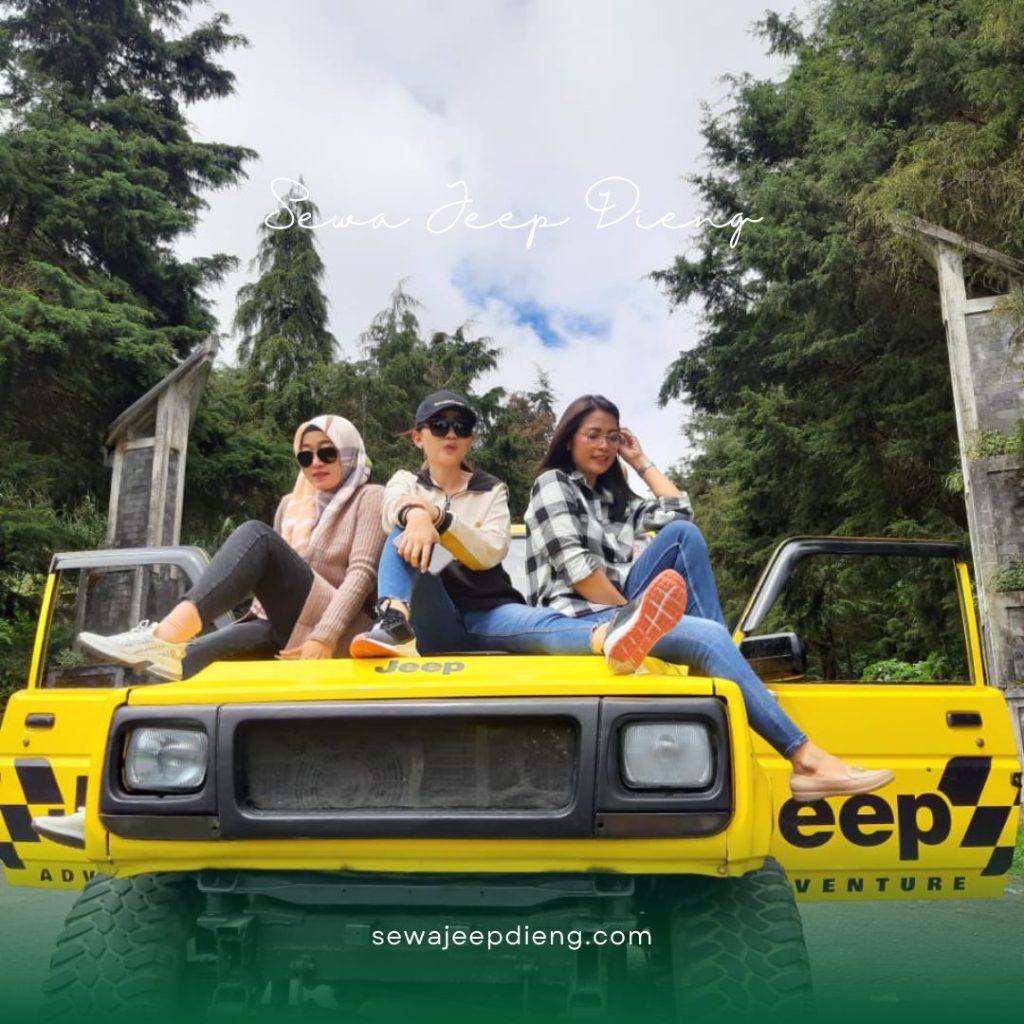 Menyewa Jeep di Dieng