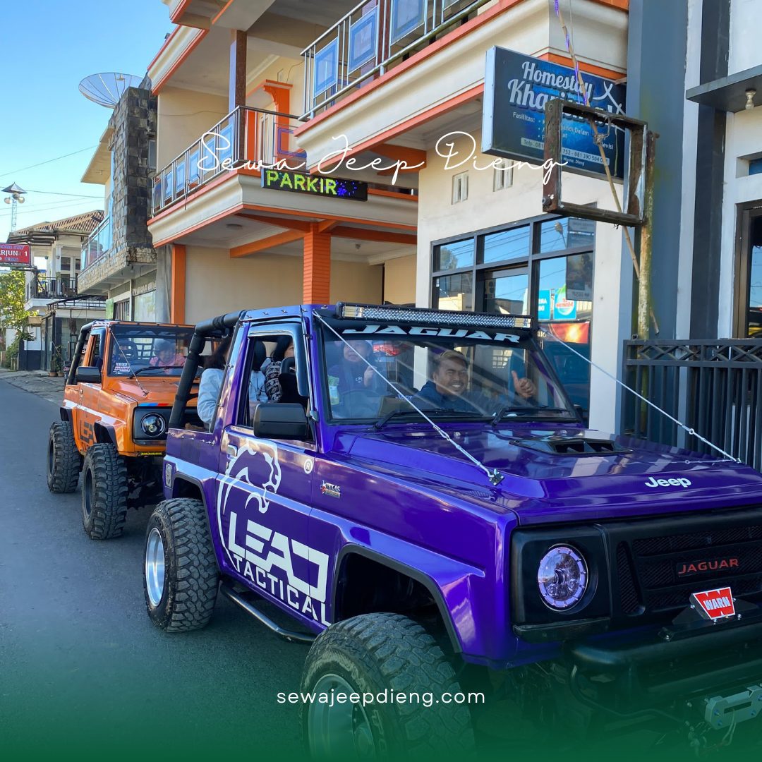 Dieng Naik Jeep